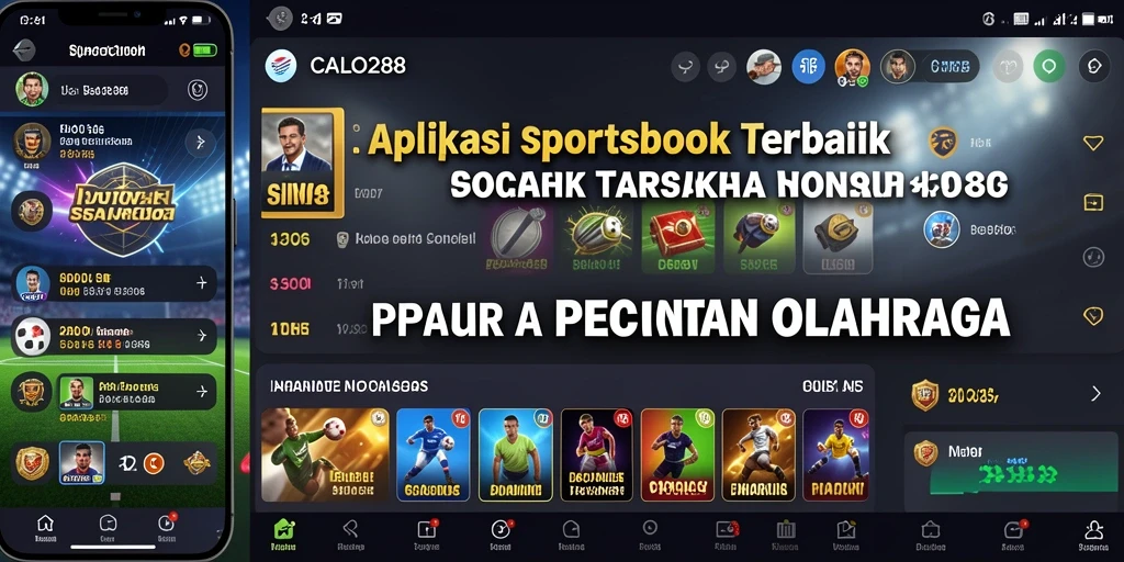 Screenshot utama CALO288 menampilkan pengalaman taruhan olahraga yang mendebarkan.