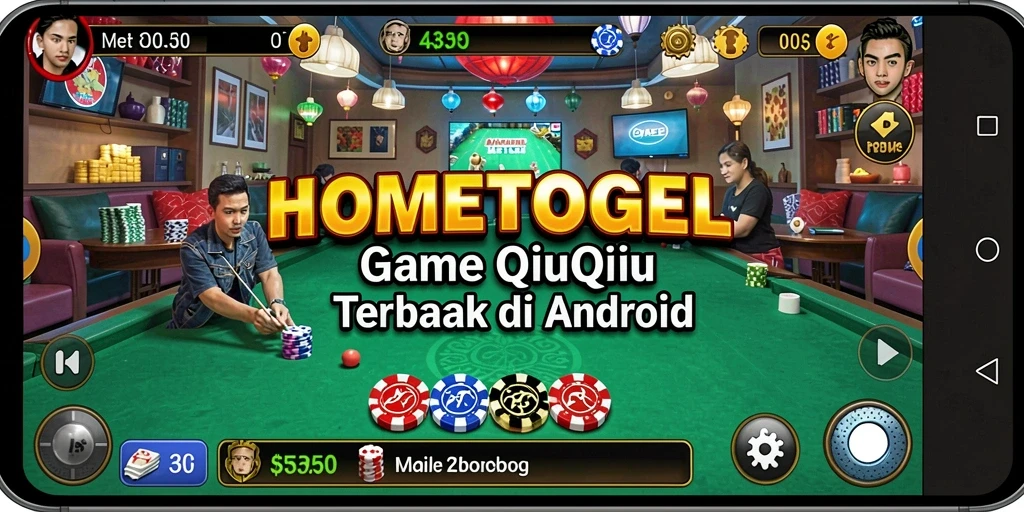 Tangkapan layar gameplay QiuQiu yang menarik dari HOMETOGEL.
