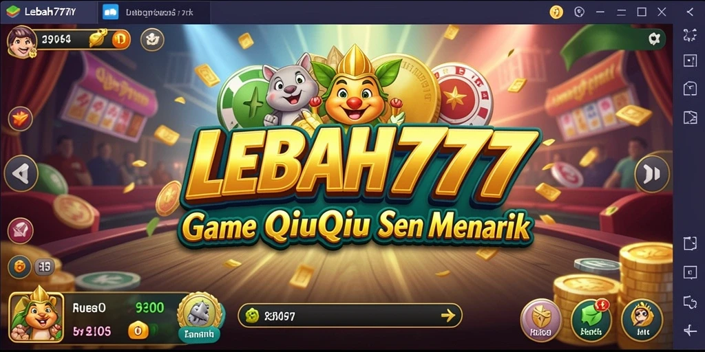 Tampilan gameplay QiuQiu yang menarik dan interaktif di LEBAH777.