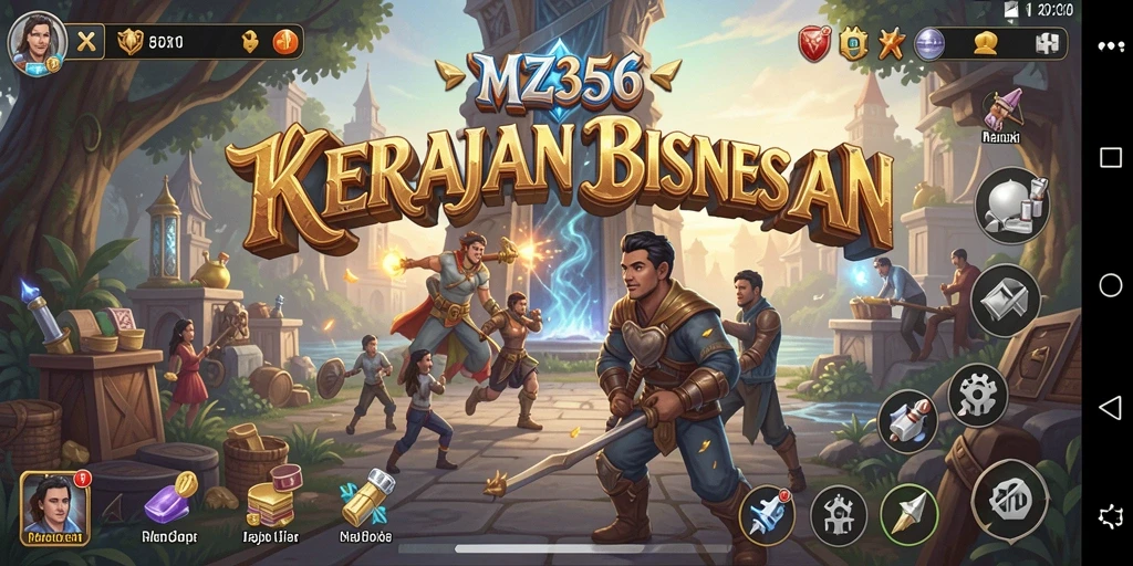 Tampilan gameplay MZ356 yang menarik dan menantang.