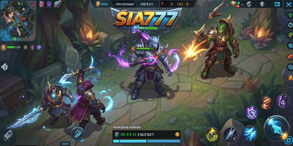 Gameplay seru SIA777 yang memukau di arena MOBA.
