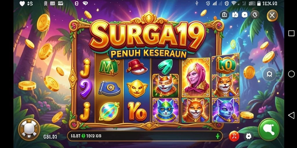 Tampilan gameplay SURGA19 yang mengasyikkan dan menarik.